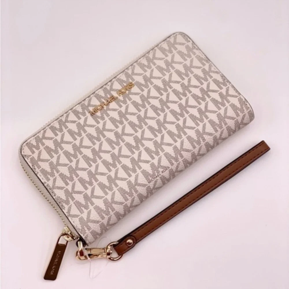 Michael Kors Large Flat Phone Case Wallet Wristlet